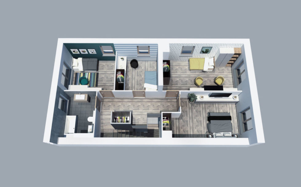mieszkanie-M01-pietro